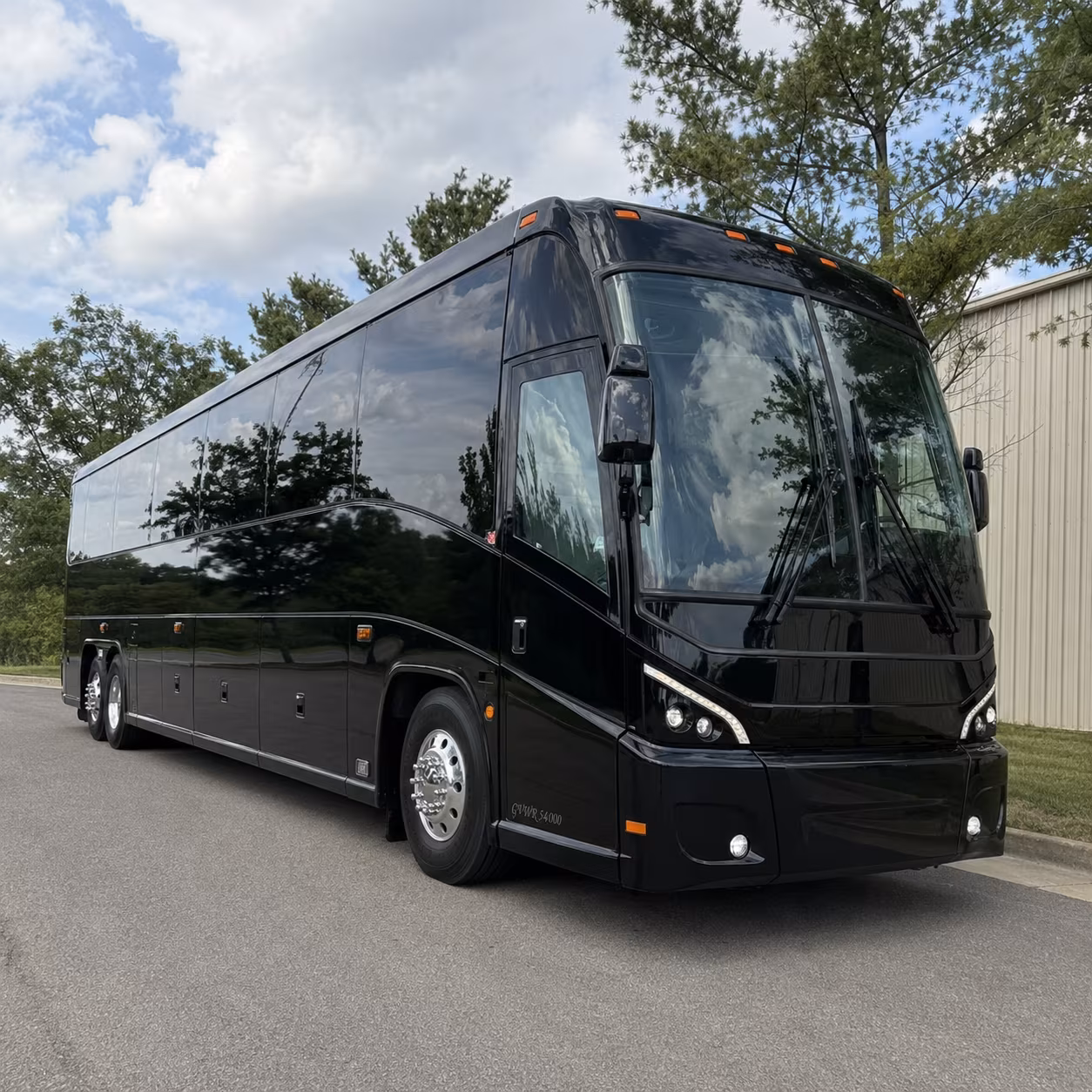 west valley city charter bus rental exterior