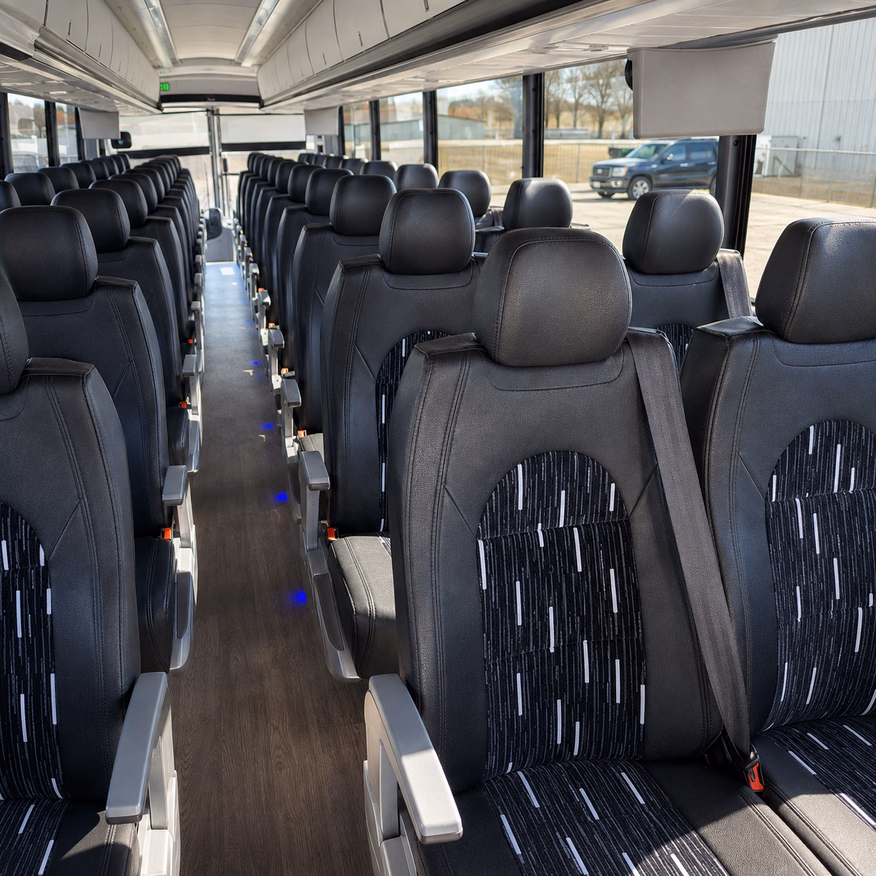 west valley city wedding transportation onboard seating
